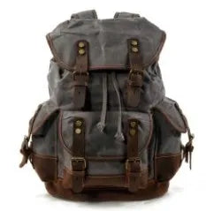 Vintage Style Canvas Large Backpack