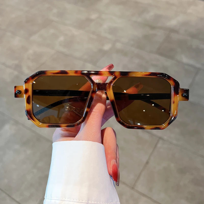 Vintage Square Sunglasses