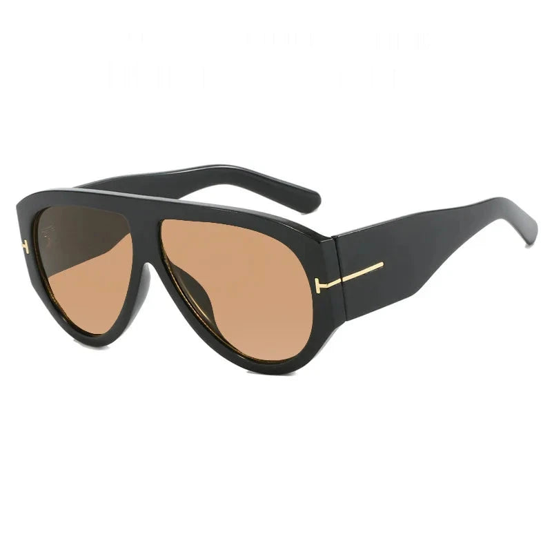 Vintage Oval Designer Style Sunglasses