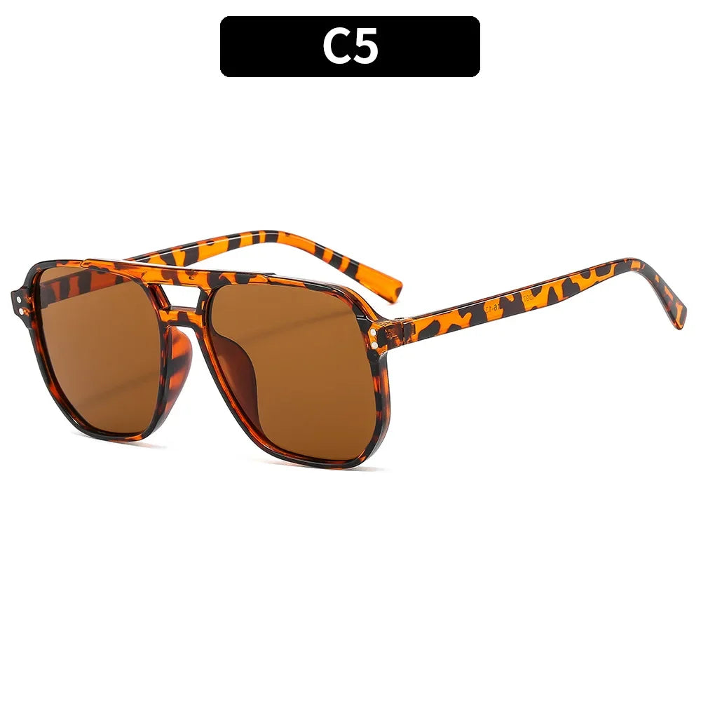 Vintage Style Square Sunglasses