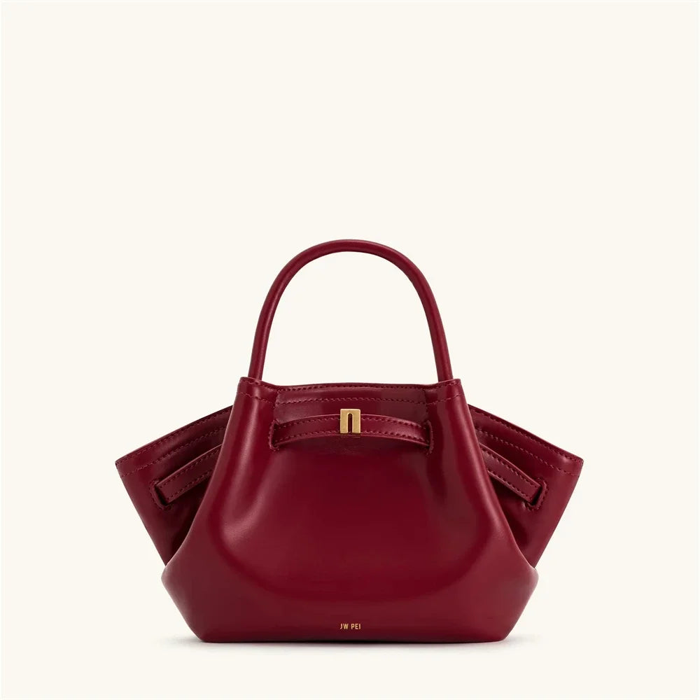 Canvas Brown Crossbody Shoulder Leather Tote Bag