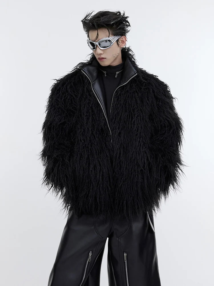 White Soft Faux Fur Coat Jacket