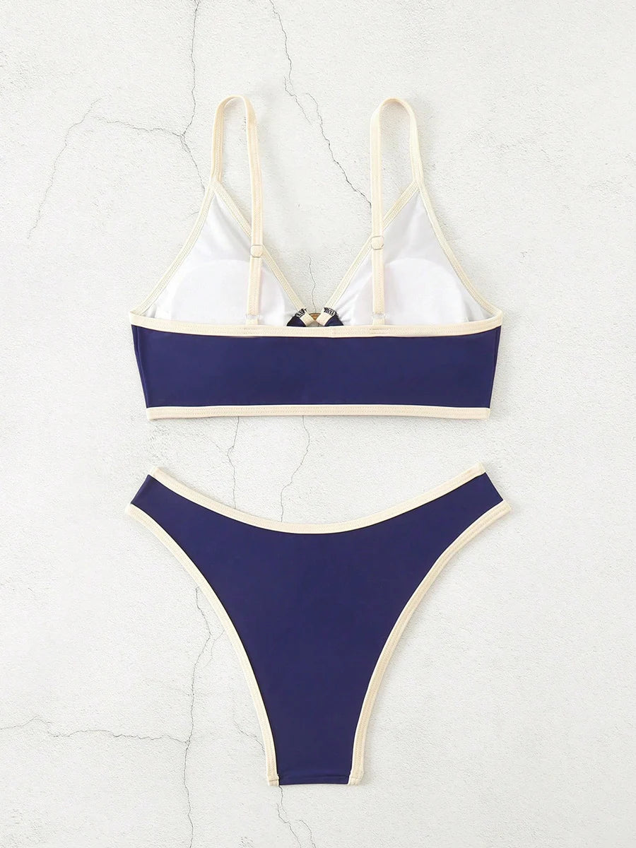 Micro Halter Top Cheeky Bottom Bikini