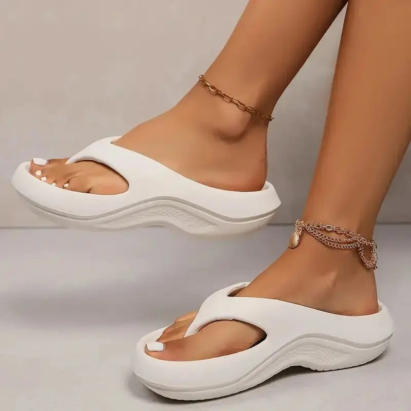 Thick Platform Non-Slip Cloud Sandals