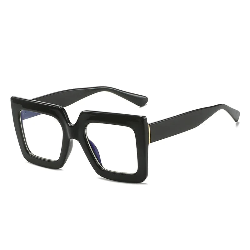 Vintage Oversized Square Glasses