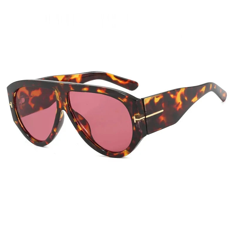 Vintage Oval Designer Style Sunglasses