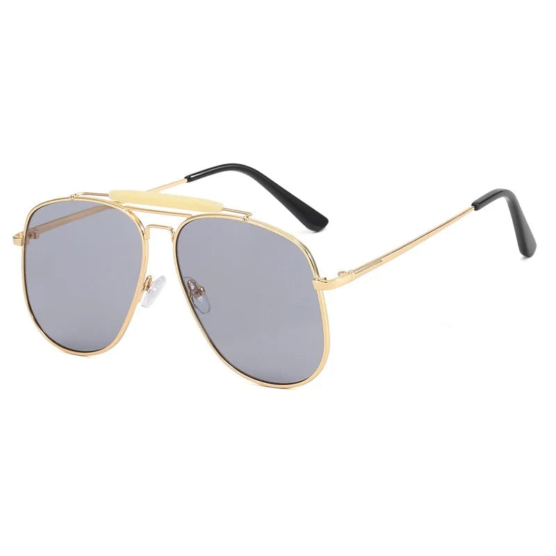 Retro Style Pilot Sunglasses