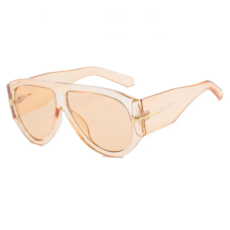 Vintage Oval Designer Style Sunglasses