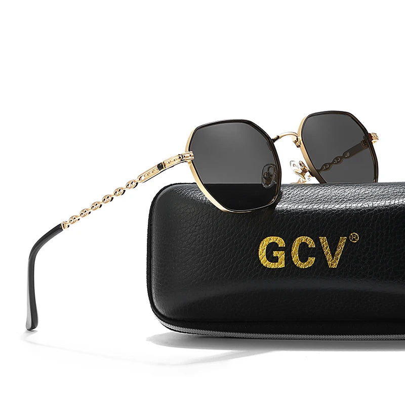 Classic Retro Metal Frame Polaroid Sunglasses