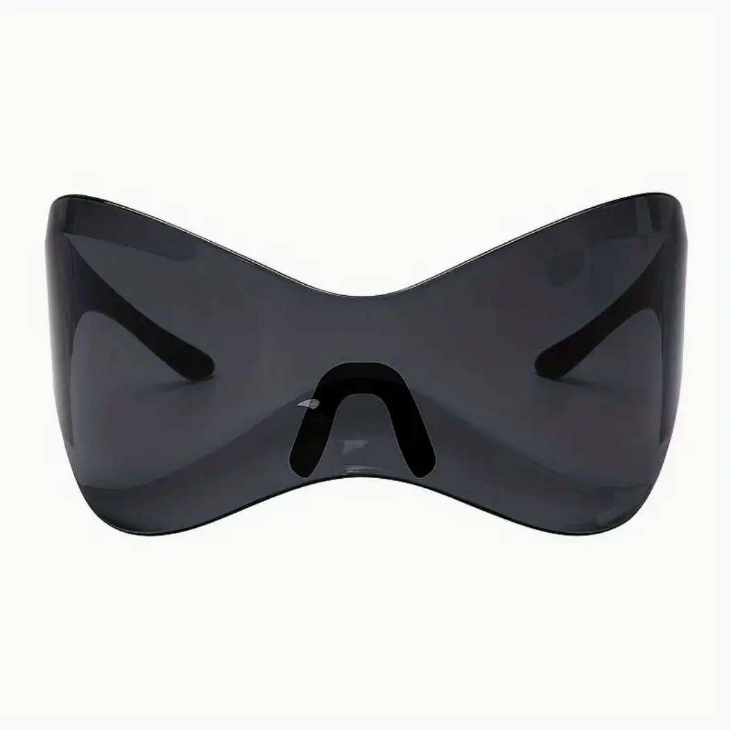 Oversized Futuristic Style Sunglasses