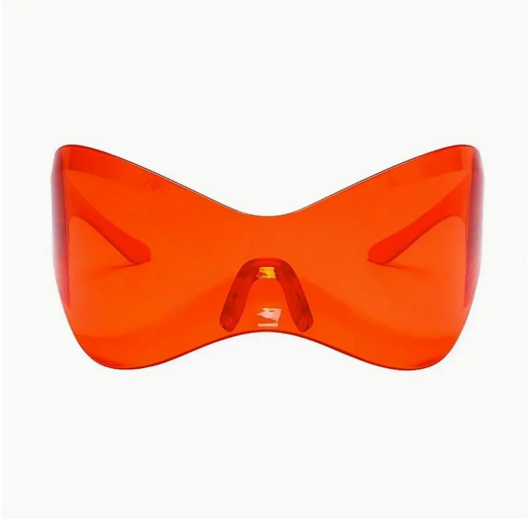 Oversized Futuristic Style Sunglasses