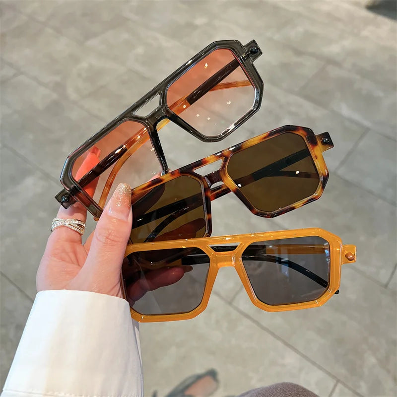 Vintage Square Sunglasses