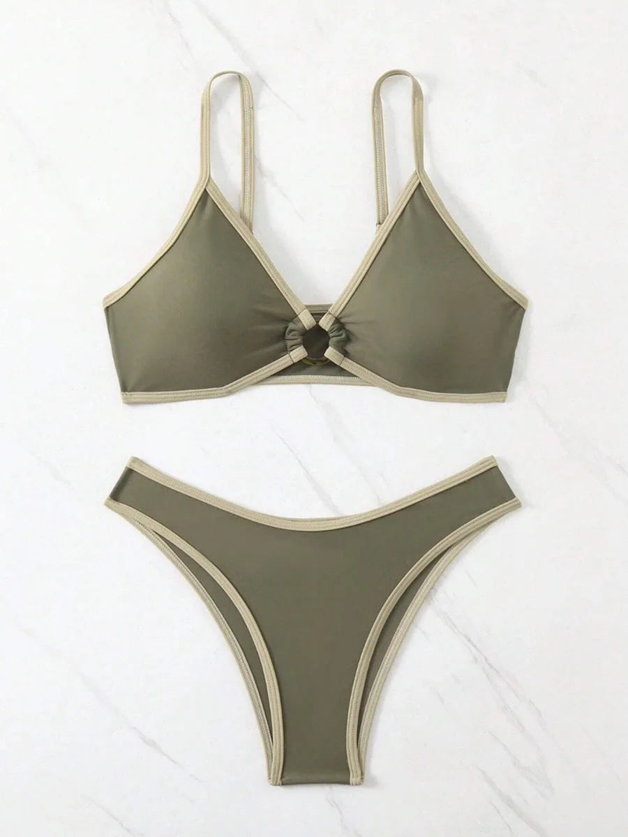 Micro Halter Top Cheeky Bottom Bikini