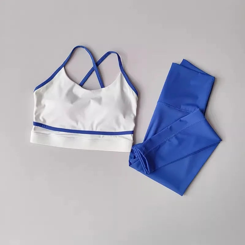 Activewear Yoga High-Waisted Leggings Set