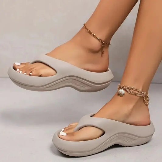 Thick Platform Non-Slip Cloud Sandals