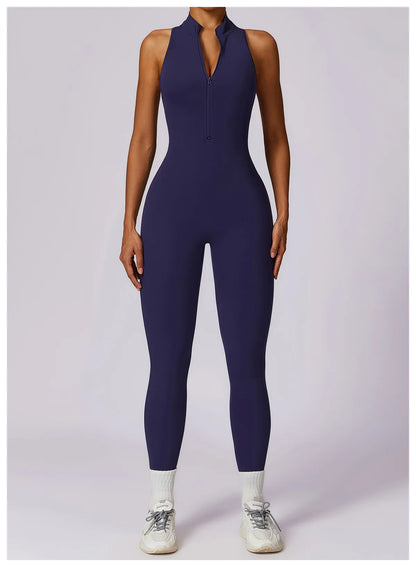 Backless One-piece Activewear Bodysuit