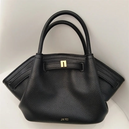 Canvas Brown Crossbody Shoulder Leather Tote Bag