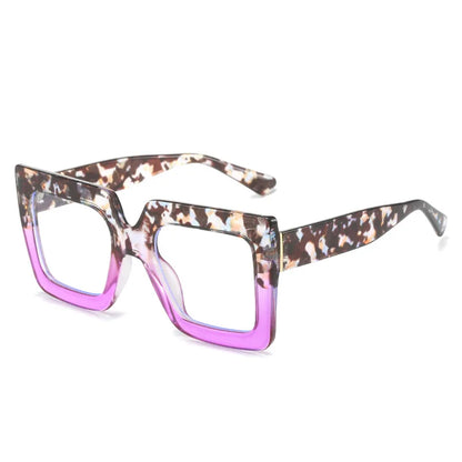 Vintage Oversized Square Glasses