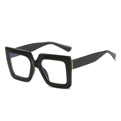 Vintage Oversized Square Glasses