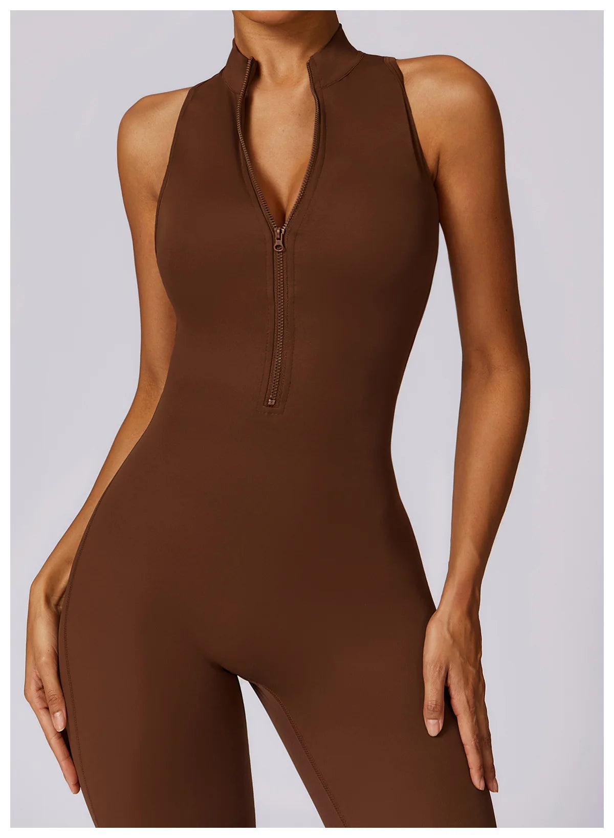 Backless One-piece Activewear Bodysuit