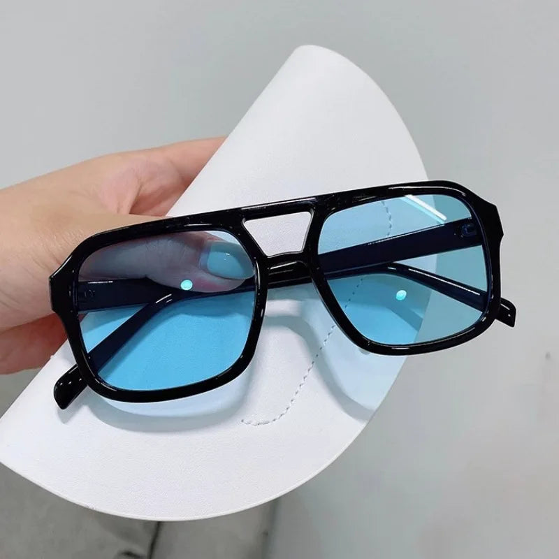 Square Oversized Retro Sunglasses