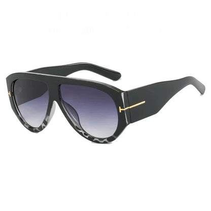Vintage Oval Designer Style Sunglasses
