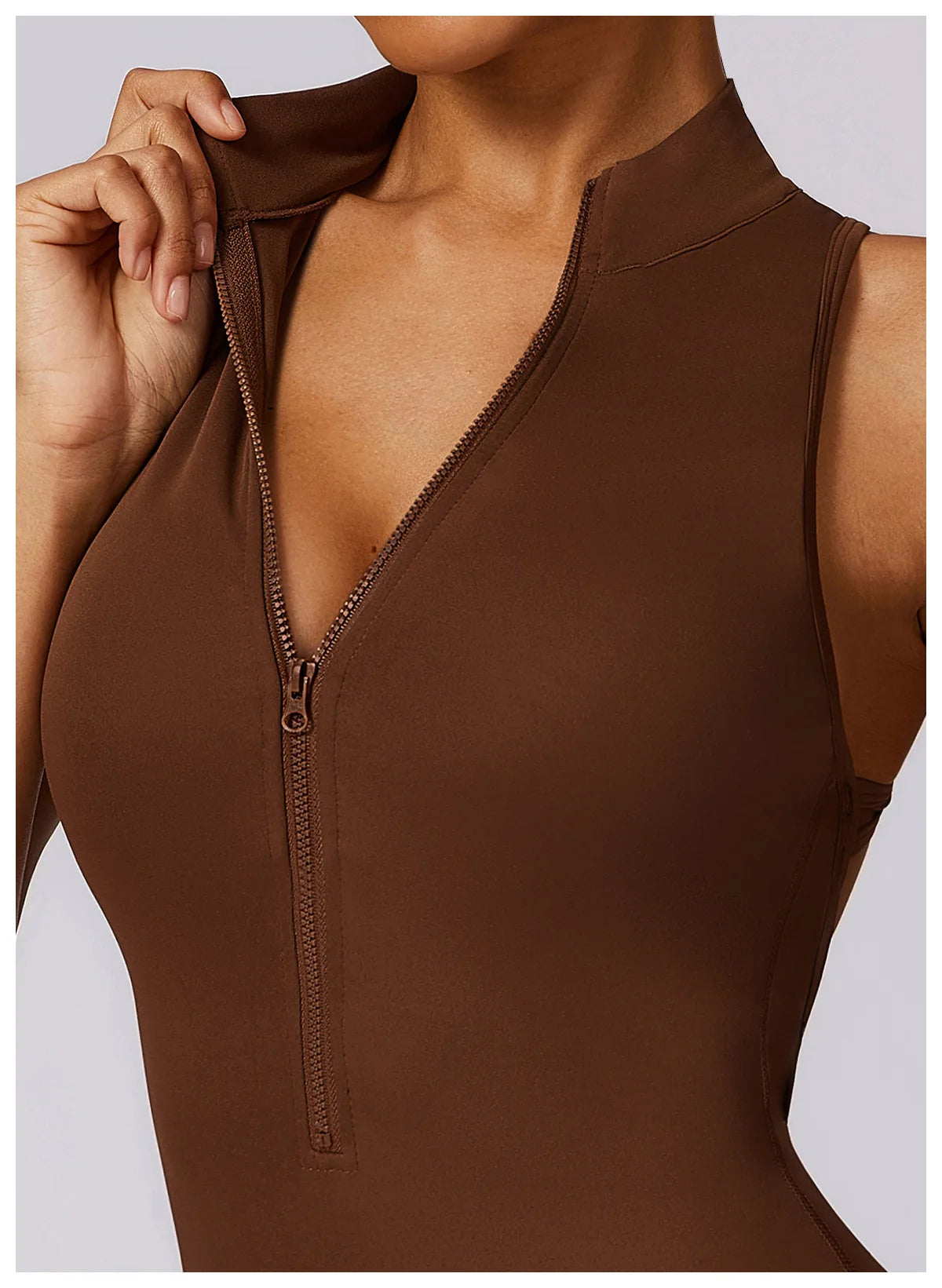 Backless One-piece Activewear Bodysuit