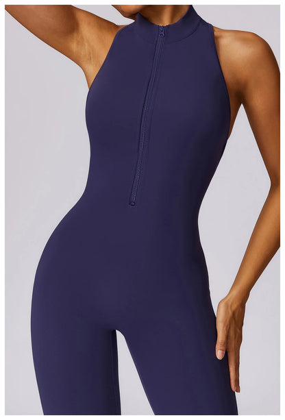 Backless One-piece Activewear Bodysuit