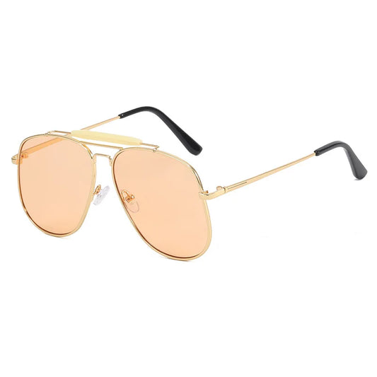 Retro Style Pilot Sunglasses