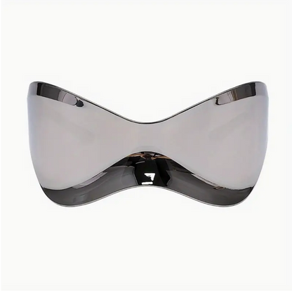 Oversized Futuristic Style Sunglasses