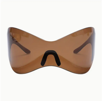 Oversized Futuristic Style Sunglasses