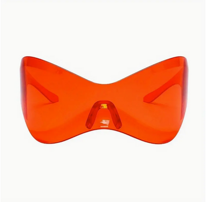 Oversized Futuristic Style Sunglasses