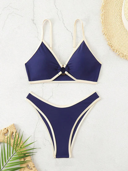 Micro Halter Top Cheeky Bottom Bikini