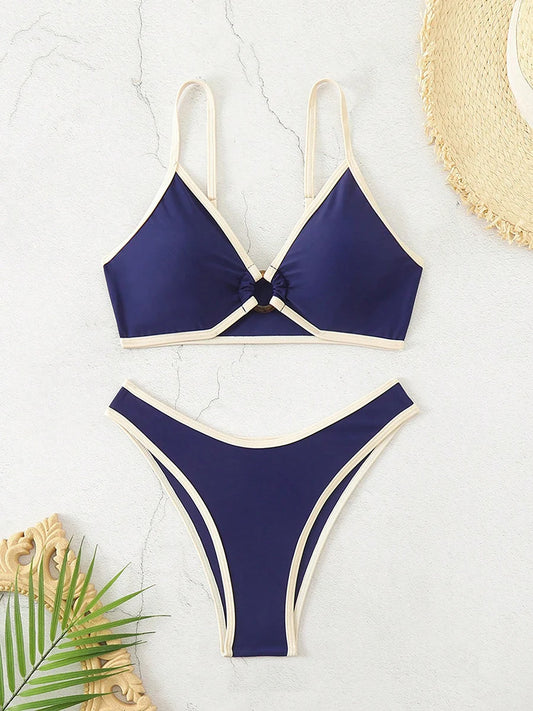 Micro Halter Top Cheeky Bottom Bikini