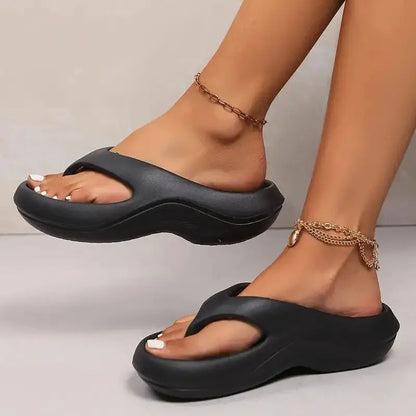 Thick Platform Non-Slip Cloud Sandals