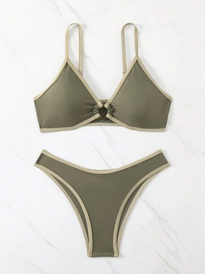 Micro Halter Top Cheeky Bottom Bikini