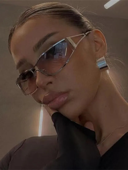 Designer Style Retro Gradient Sunglasses