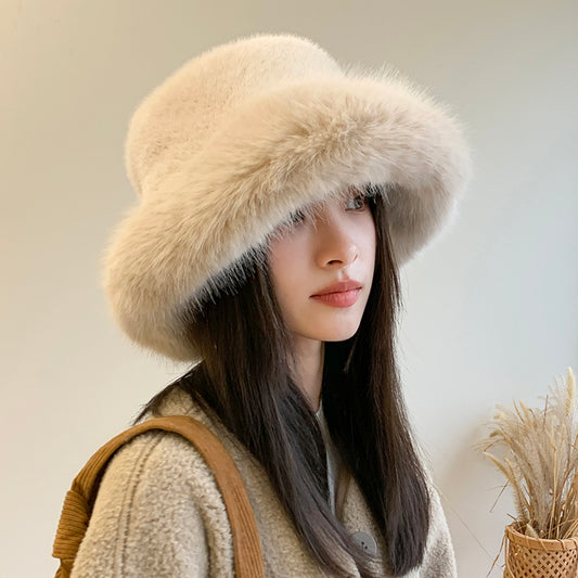 Faux Fur Bucket Hat