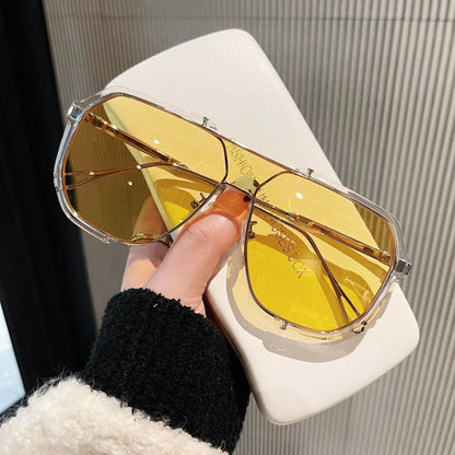 Vintage Style Oversized Sunglasses